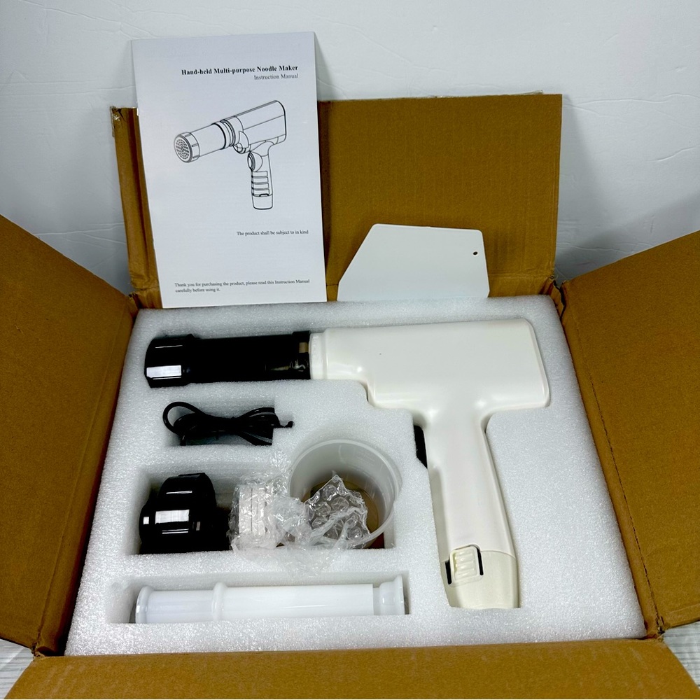 Electric Pasta Maker Cordless Noodle Press Machine for Lasagna Ramen Kitchen